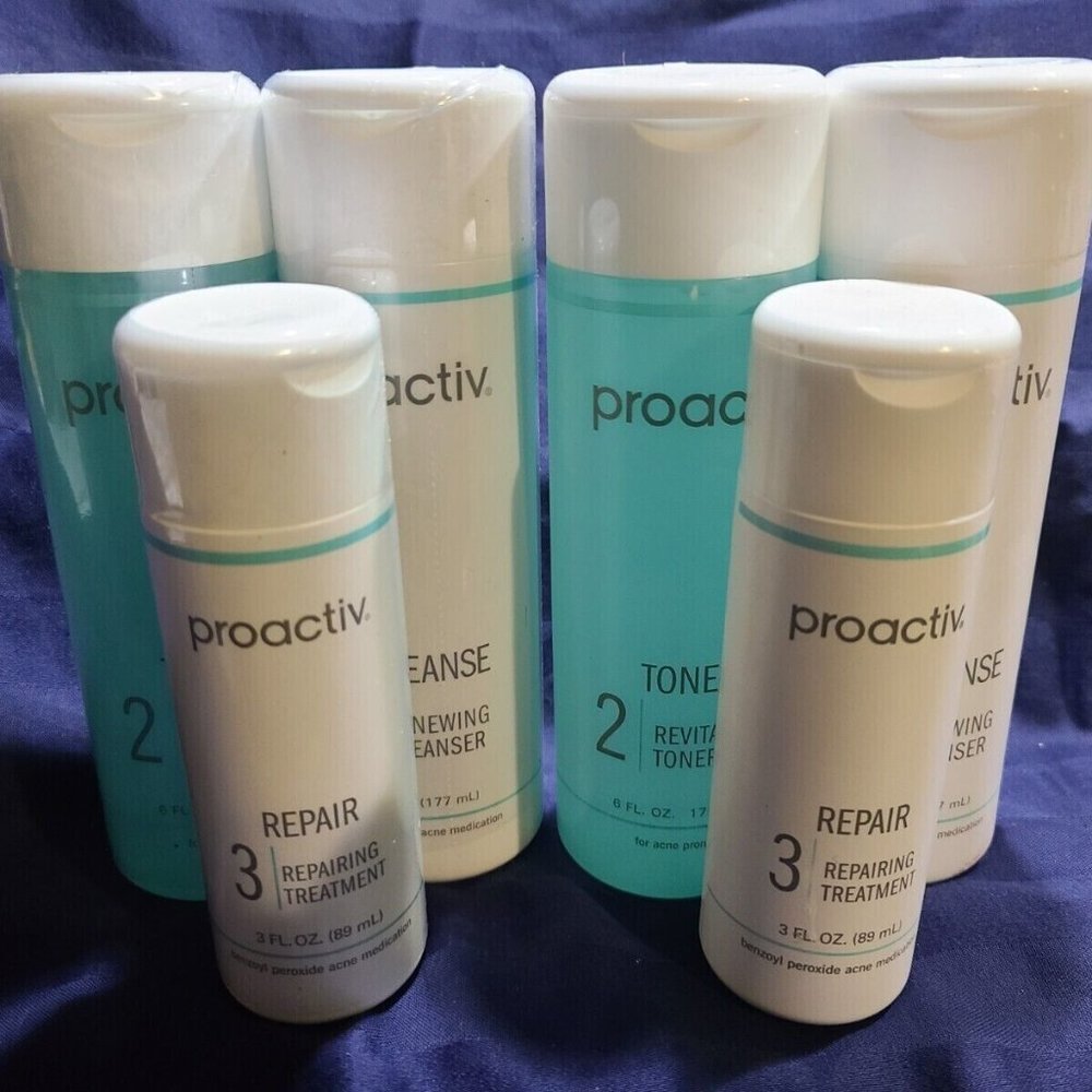 180 DAYS! 2 sets of Proactiv Original-3 Step Acne Treatment System EXP 11/2025